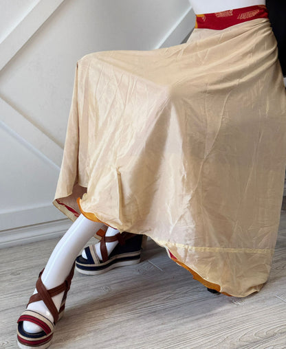 Premium Regular Ankle skirt - M005 - Rangeelaa - Fairtrade Sustainable Women's Clothingsaree wrap skirts