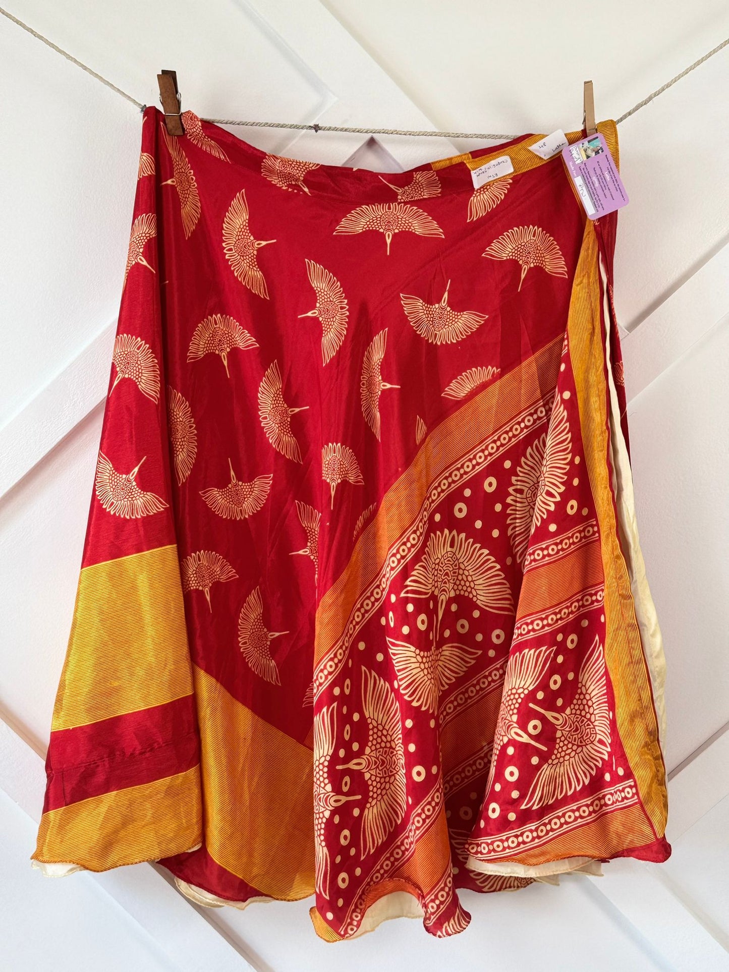 Premium Regular Ankle skirt - M005 - Rangeelaa - Fairtrade Sustainable Women's Clothingsaree wrap skirts