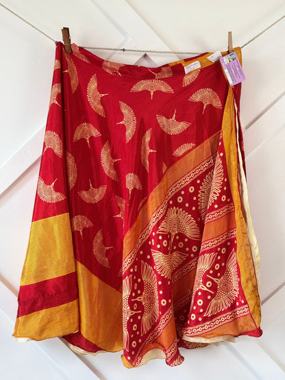 Premium Regular Ankle skirt - M005 - Rangeelaa - Fairtrade Sustainable Women's Clothingsaree wrap skirts