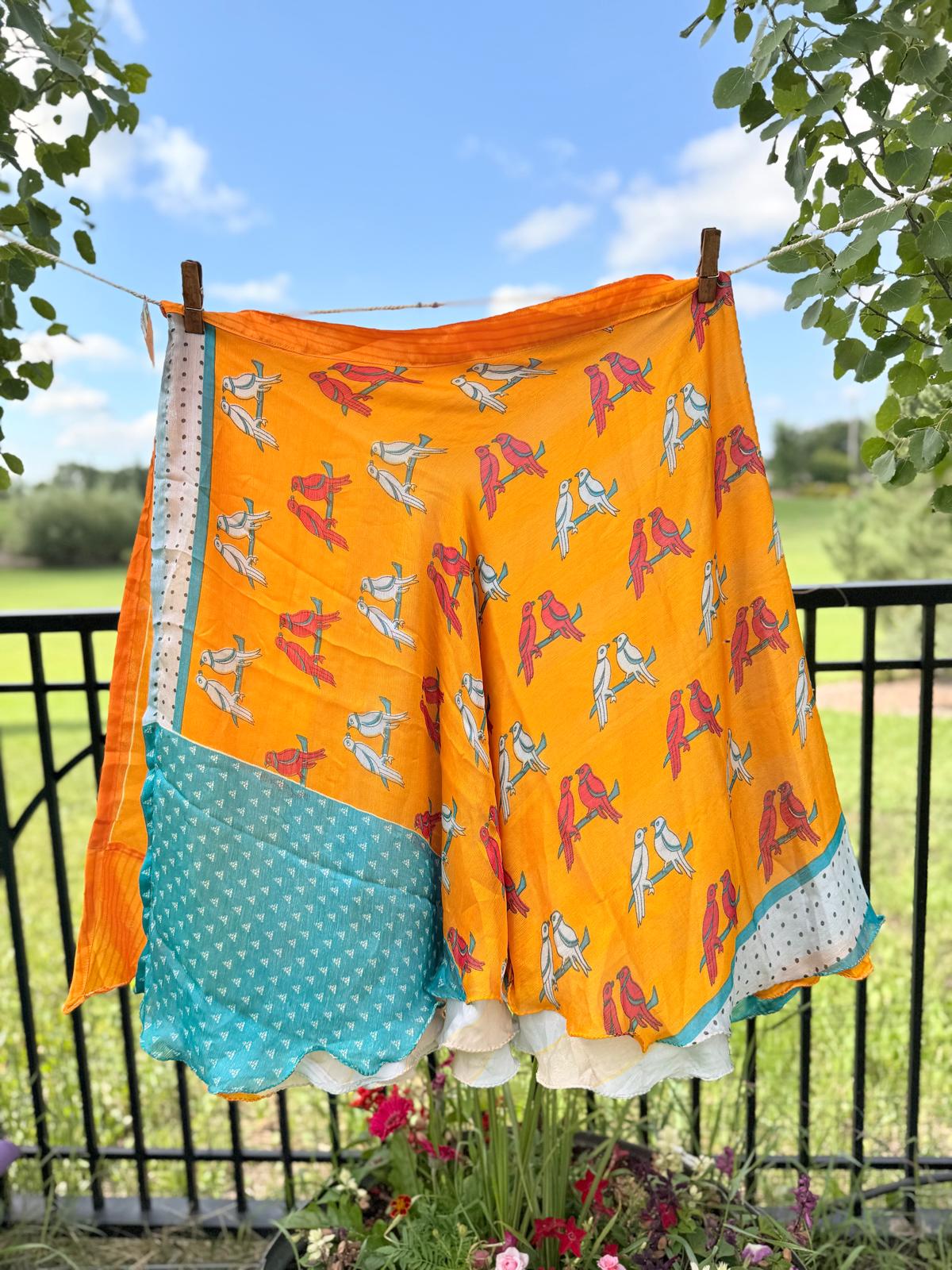 Premium Regular Calf - J0143 - Rangeelaa - Fairtrade Sustainable Women's Clothingsaree wrap skirts