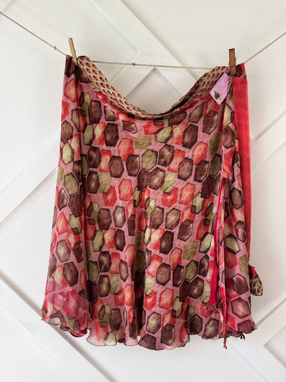 Premium Regular Calf Skirt - M049 - Rangeelaa - Fairtrade Sustainable Women's Clothingsaree wrap skirts