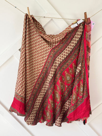 Premium Regular Calf Skirt - M049 - Rangeelaa - Fairtrade Sustainable Women's Clothingsaree wrap skirts