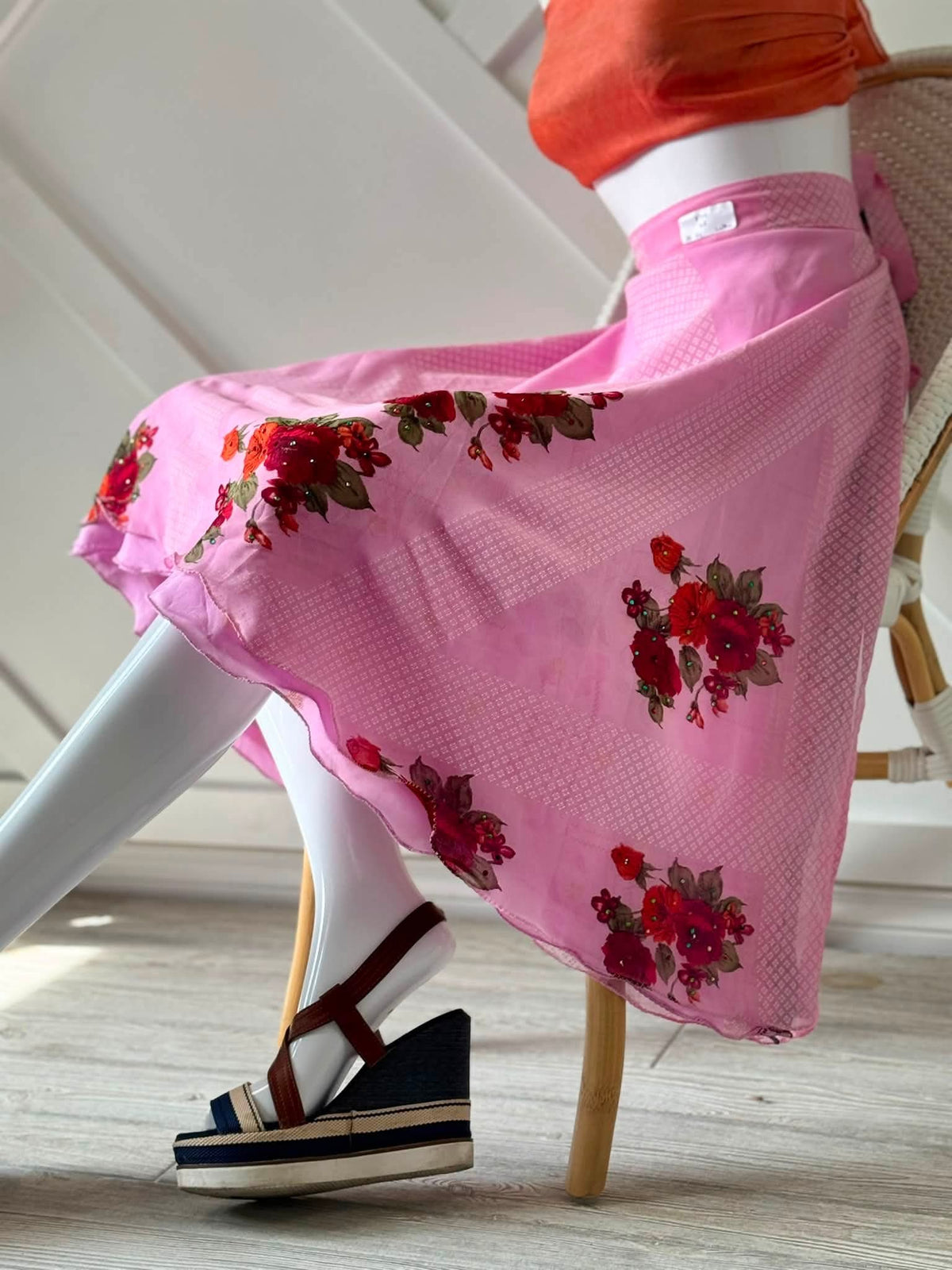 Premium Regular Tea skirt-DS008 - Rangeelaa- Fairtrade Sustainable Women's Clothingskirts