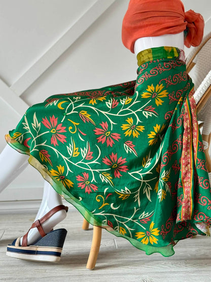 Premium Regular Tea skirt-DS011 - Rangeelaa- Fairtrade Sustainable Women's Clothingskirts