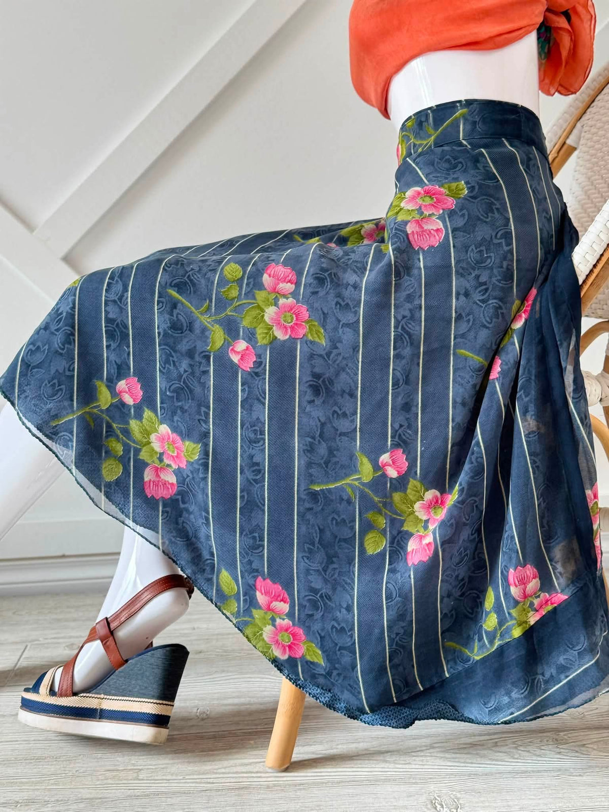 Premium Regular Tea skirt-DS015 - Rangeelaa- Fairtrade Sustainable Women's Clothingskirts