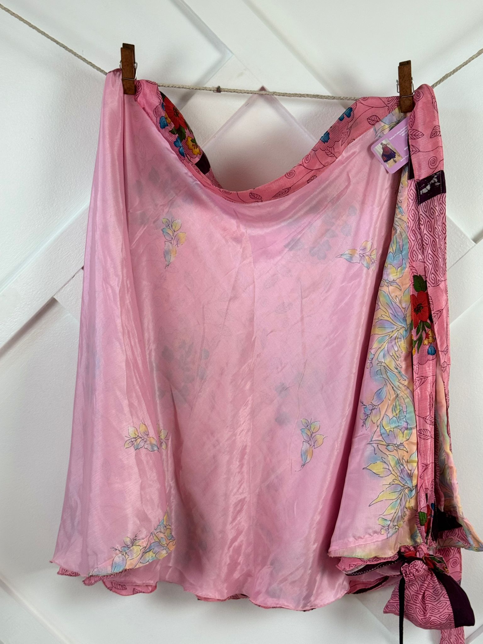 Premium Regular Tea skirt - M018 - Rangeelaa - Fairtrade Sustainable Women's Clothingsaree wrap skirts