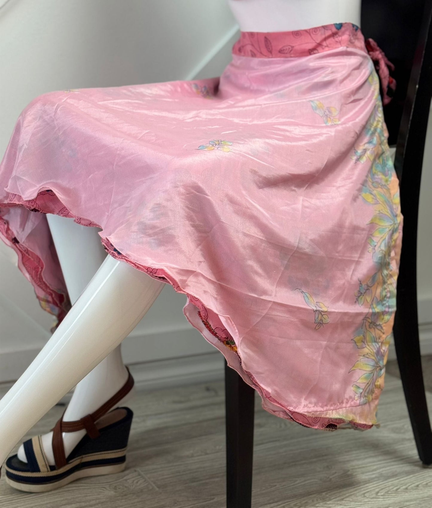 Premium Regular Tea skirt - M018 - Rangeelaa - Fairtrade Sustainable Women's Clothingsaree wrap skirts