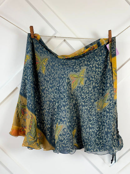 Premium Regular Tea skirt - M022 - Rangeelaa - Fairtrade Sustainable Women's Clothingsaree wrap skirts