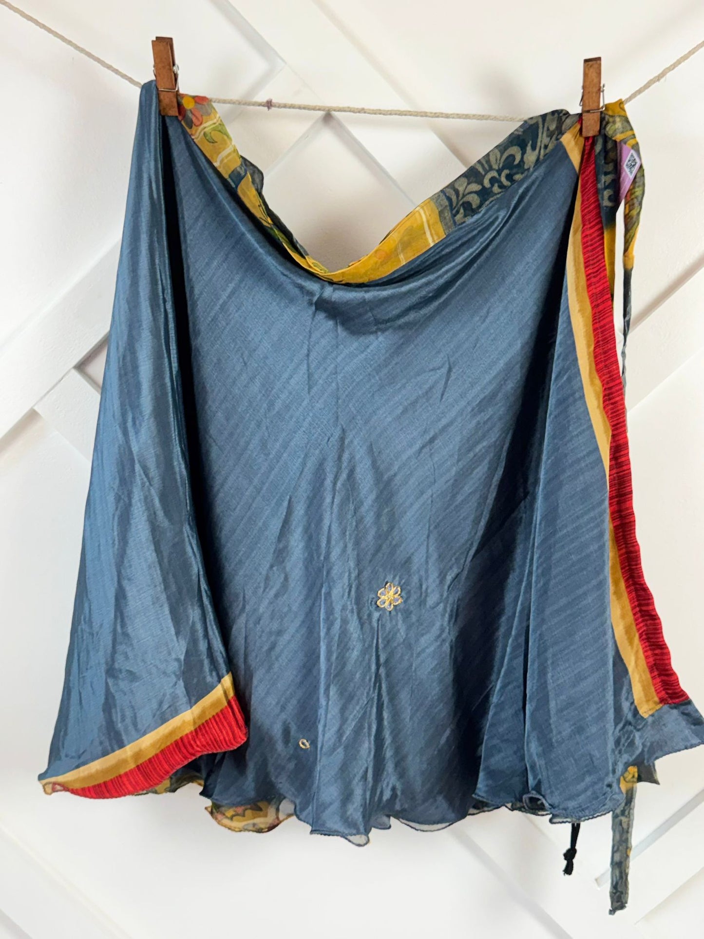 Premium Regular Tea skirt - M022 - Rangeelaa - Fairtrade Sustainable Women's Clothingsaree wrap skirts