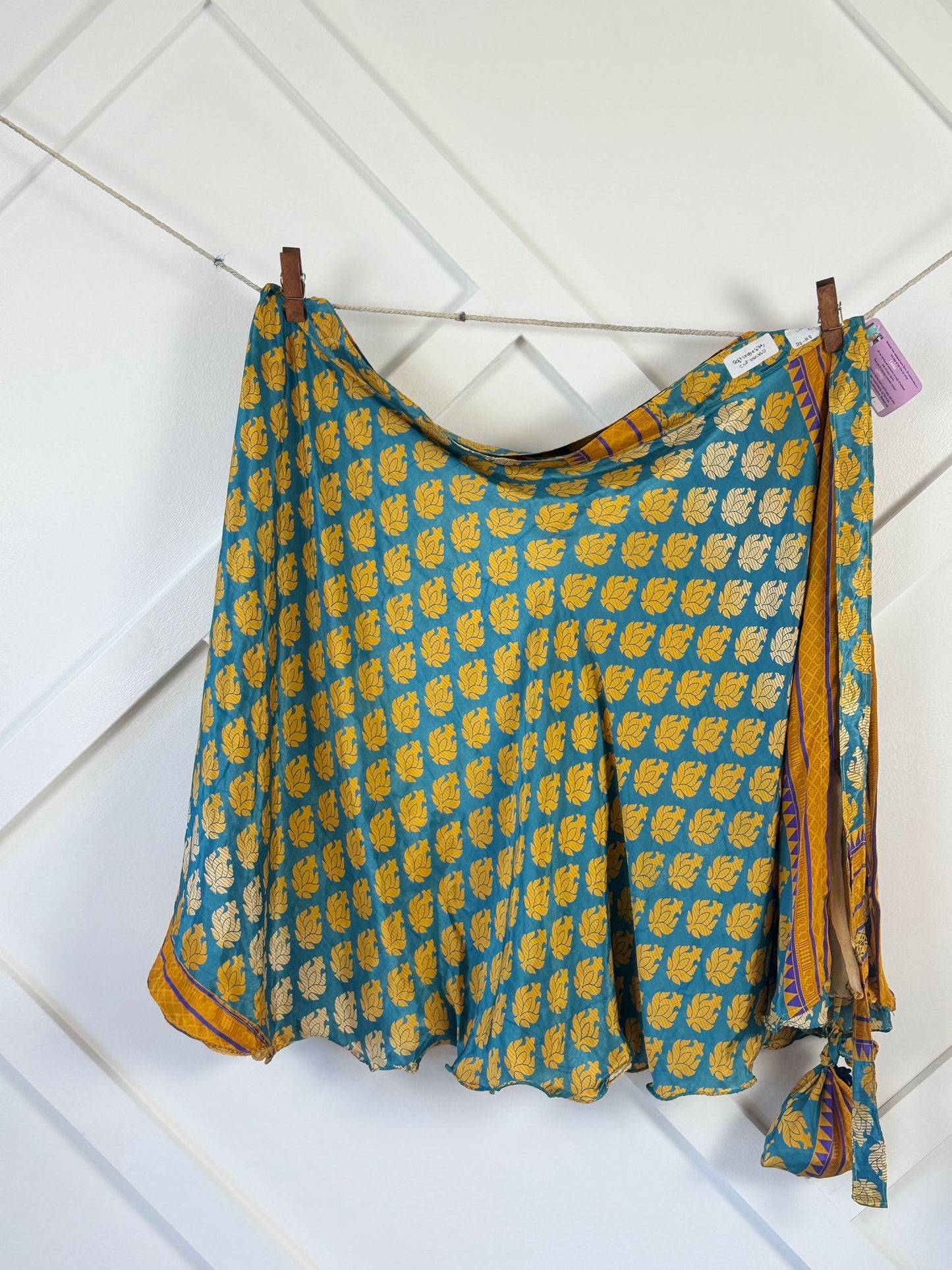 Premium Regular Tea skirt - M063 - Rangeelaa - Fairtrade Sustainable Women's Clothingsaree wrap skirts
