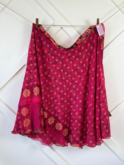 Premium XL Ankle skirt - M026 - Rangeelaa - Fairtrade Sustainable Women's Clothingsaree wrap skirts