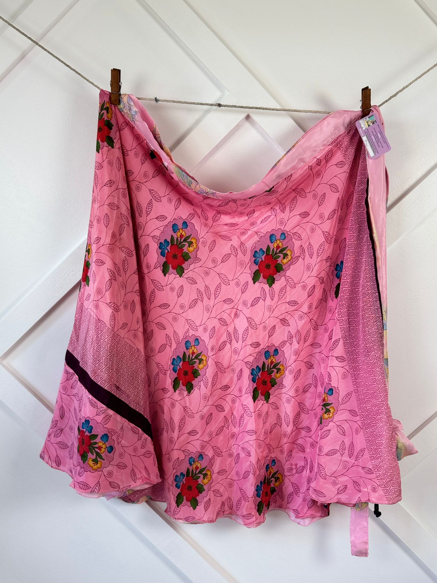 Premium XL Ankle skirt - M027 - Rangeelaa - Fairtrade Sustainable Women's Clothingsaree wrap skirts