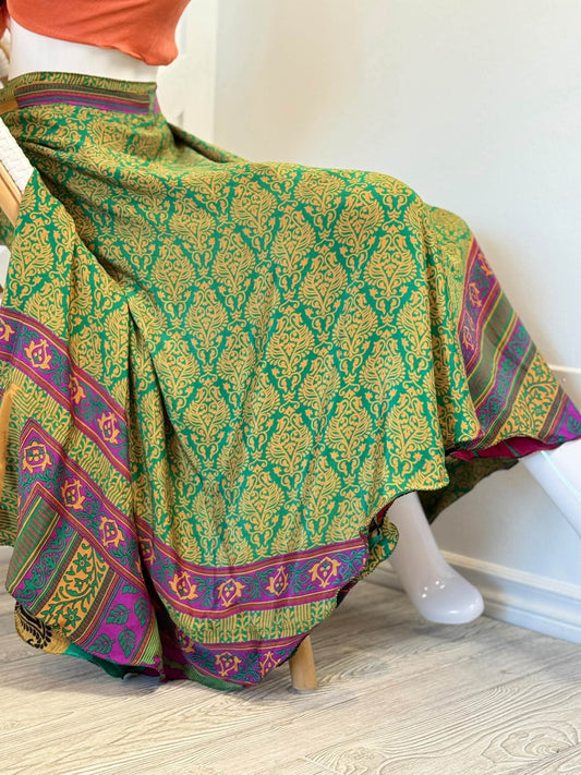 Premium XL calf skirt-116 - Rangeelaa- Fairtrade Sustainable Women's Clothingskirts