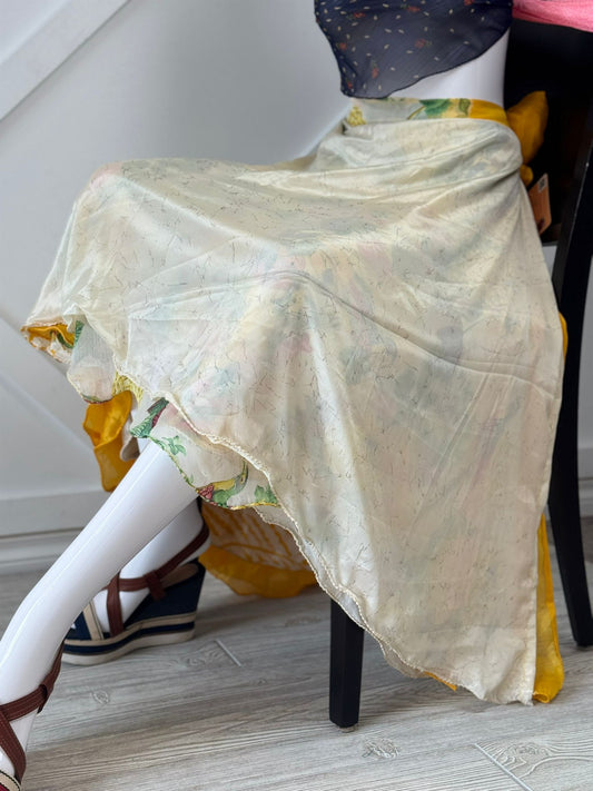 Premium XL Calf skirt - M041 - Rangeelaa - Fairtrade Sustainable Women's Clothingsaree wrap skirts