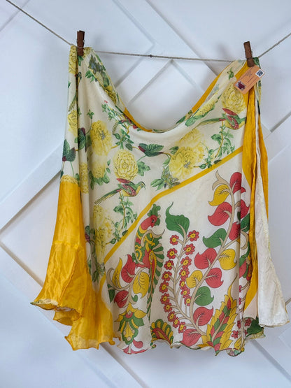 Premium XL Calf skirt - M041 - Rangeelaa - Fairtrade Sustainable Women's Clothingsaree wrap skirts