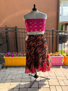 Premium XL Harmony Two Layered Skirt-J0052