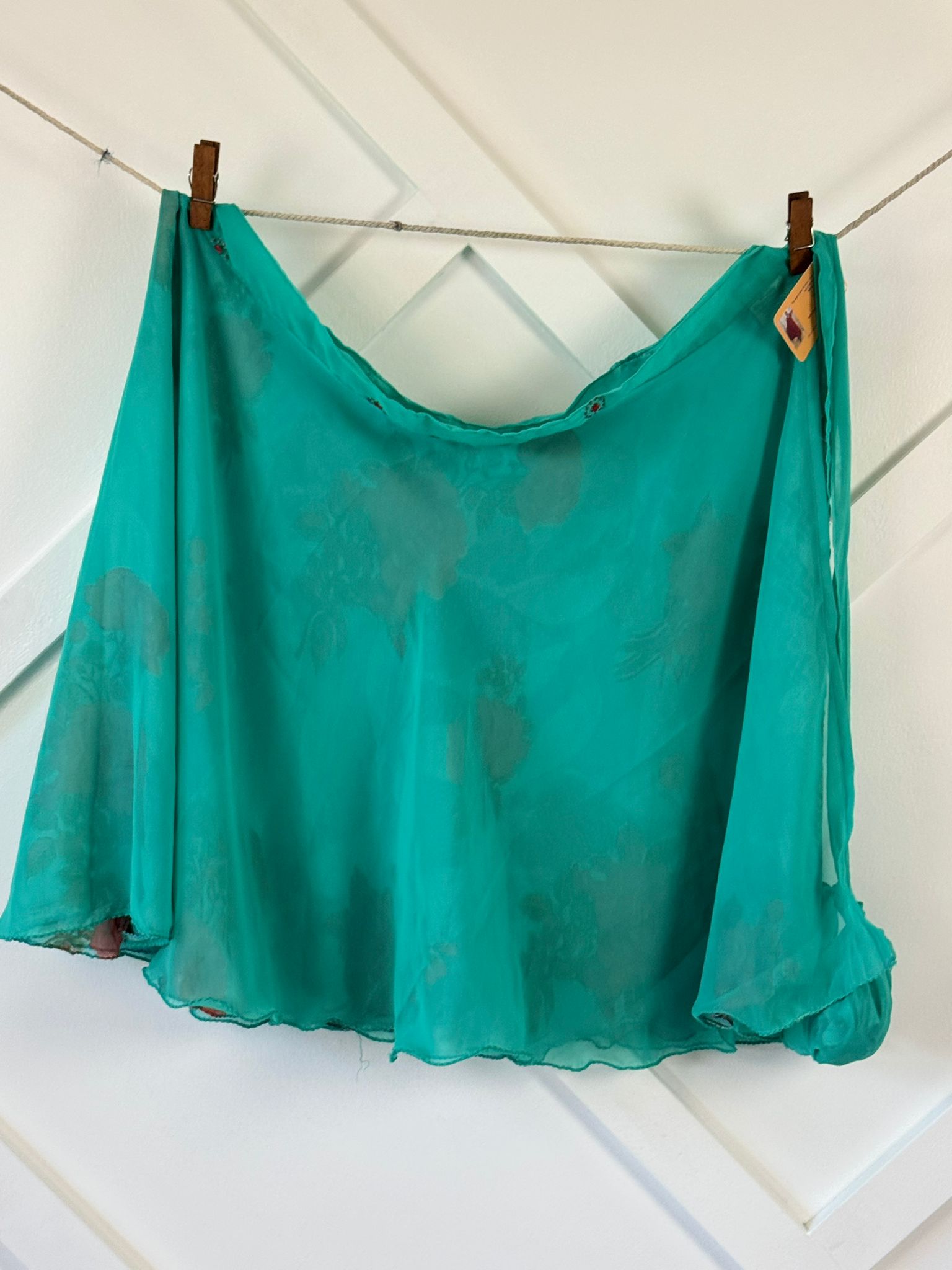 Premium XL Mini skirt - M068 - Rangeelaa - Fairtrade Sustainable Women's Clothingsaree wrap skirts