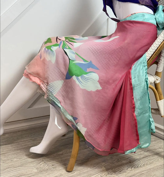 Premium XL tea skirt-139 - Rangeelaa- Fairtrade Sustainable Women's Clothingskirts