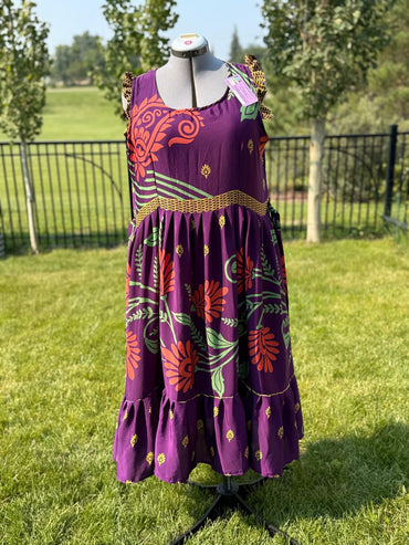 Regular Classic Jiya Dress - A030 - Rangeelaa - Fairtrade Sustainable Women's Clothing