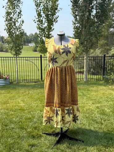 Regular Funky Jiya Dress - A040 - Rangeelaa - Fairtrade Sustainable Women's Clothing