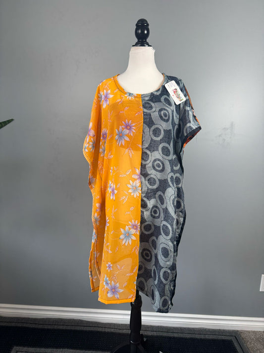 Regular Funky Kaftan Top - A003 - Rangeelaa - Fairtrade Sustainable Women's Clothing