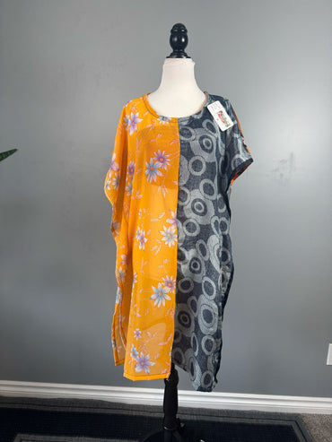 Regular Funky Kaftan Top - A003 - Rangeelaa - Fairtrade Sustainable Women's Clothing