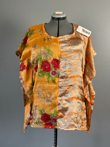 Regular Funky Kaftan Top - J0008 - Rangeelaa - Fairtrade Sustainable Women's Clothing