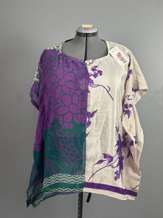 Regular Funky Kaftan Top - J0023 - Rangeelaa - Fairtrade Sustainable Women's Clothing
