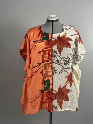 Regular Funky Kaftan Top - J0024 - Rangeelaa - Fairtrade Sustainable Women's Clothing