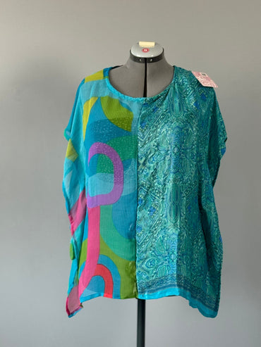 Regular Funky Kaftan Top - M013 - Rangeelaa - Fairtrade Sustainable Women's Clothing
