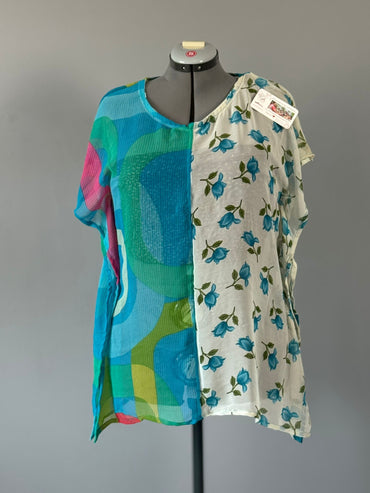Regular Funky Kaftan Top - M014 - Rangeelaa - Fairtrade Sustainable Women's Clothing