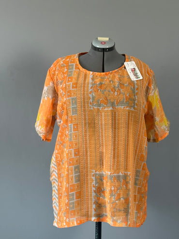 Regular Kaftan Top - M01 - Rangeelaa - Fairtrade Sustainable Women's Clothing