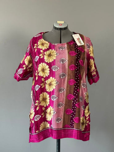 Regular Kaftan Top - M04 - Rangeelaa - Fairtrade Sustainable Women's Clothing