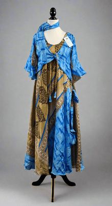 Regular Original Choli Mahika Dress with scarf-V001