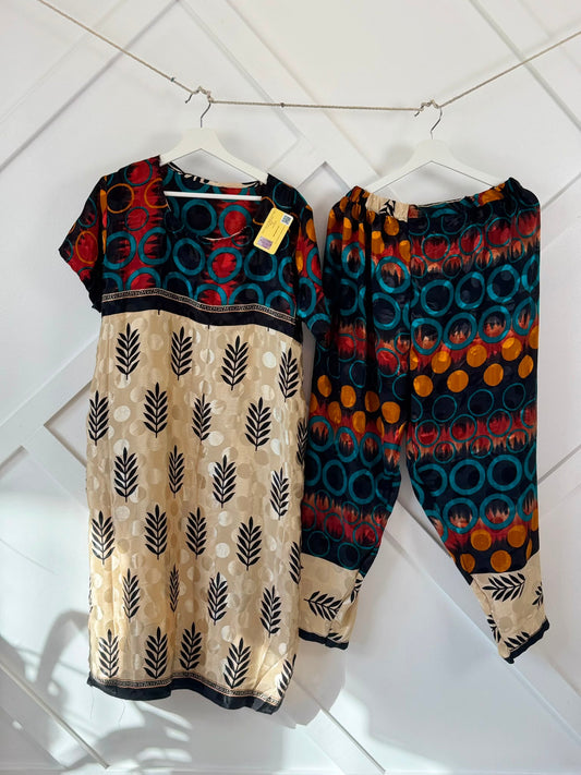 Regular Size Co-Ord set-Prototype L024 - Rangeelaa- Fairtrade Sustainable Women's Clothing