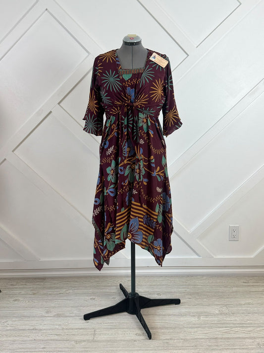 Regular Tanju (Two piece) dress-L009 - Rangeelaa- Fairtrade Sustainable Women's Clothing