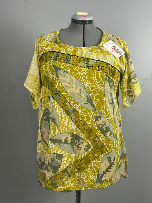 Regular Tunic Top - J0016 - Rangeelaa - Fairtrade Sustainable Women's Clothing