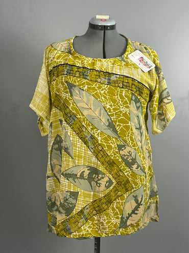 Regular Tunic Top - J0016 - Rangeelaa - Fairtrade Sustainable Women's Clothing