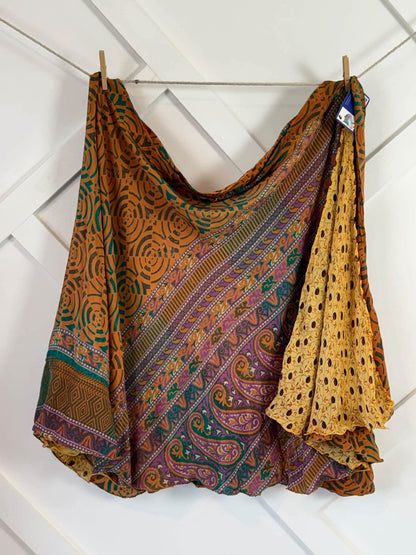 Festive XL tea skirt-109