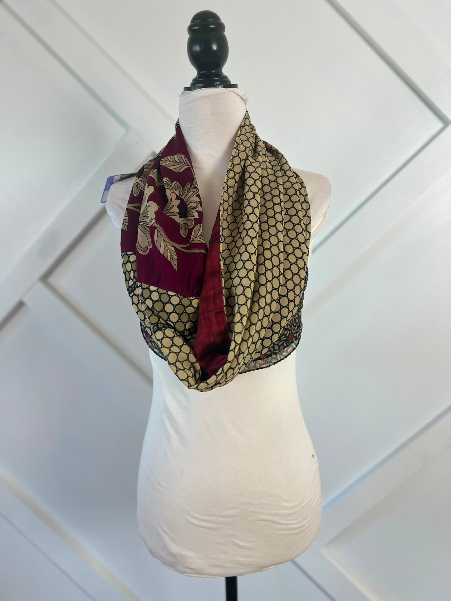 40 inch Reversible Infinity Scarf (short)-101