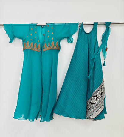 Kristi.A-Embroidery Non Plus Alima Dress Set-Dispatch Payment