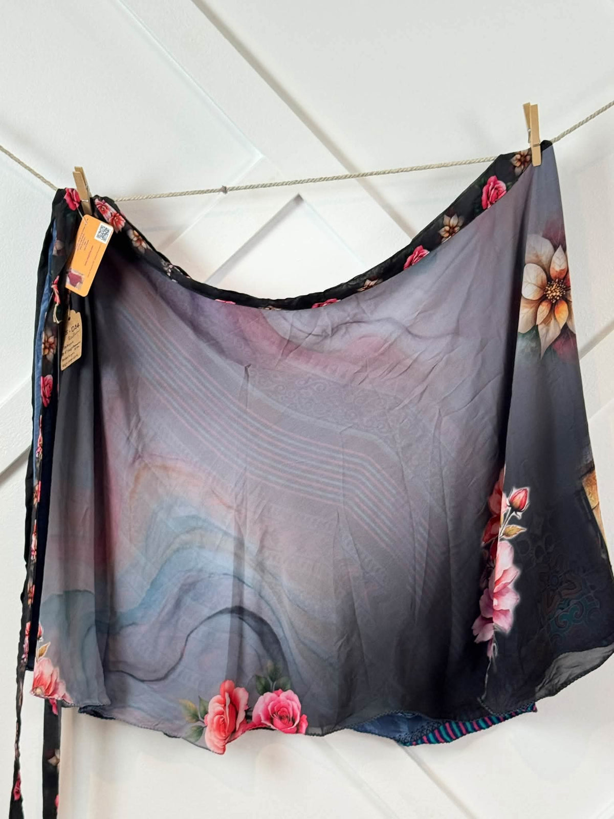 Digital print Premium XL tea skirt-ES024