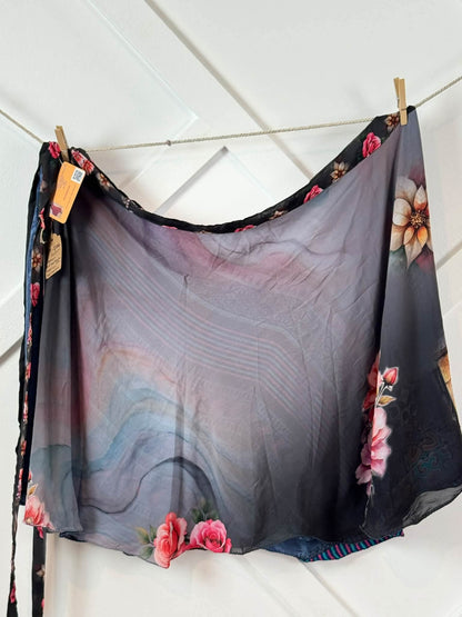 Digital print Premium XL tea skirt-ES024