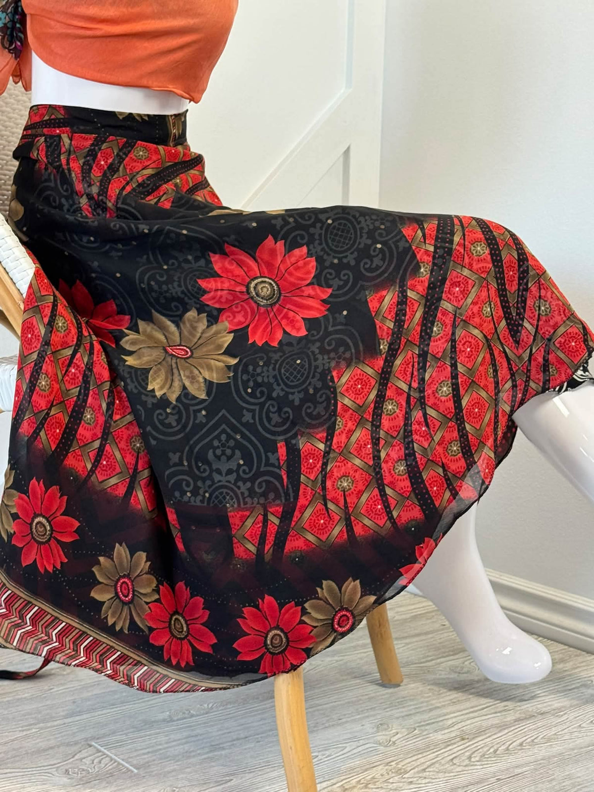 Premium XL tea skirt-108