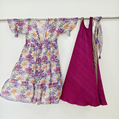 Deborah.S-Digital print Non Plus Alima Dress Set-Dispatch Payment