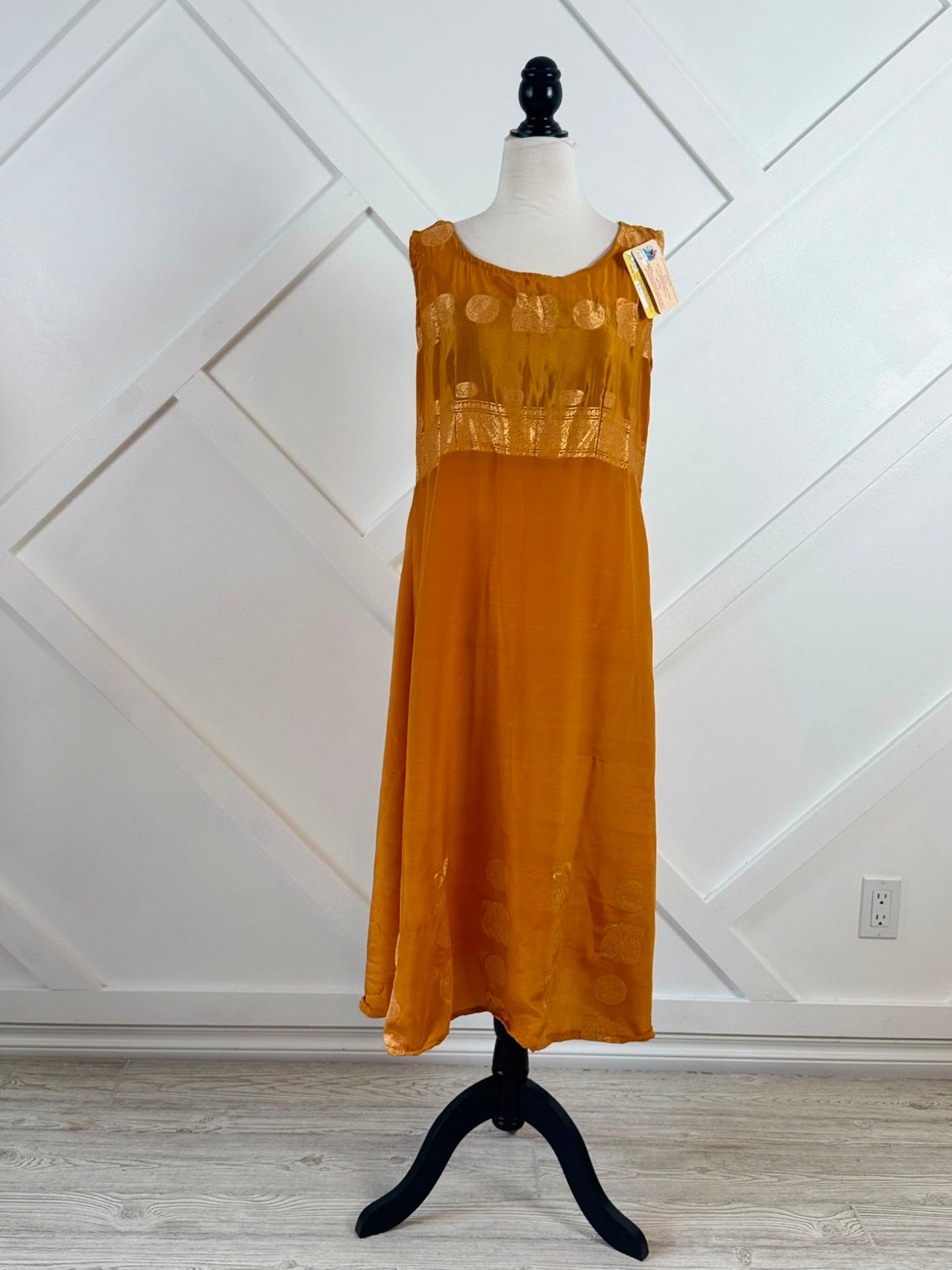 Slim Petite Alima Dress Set with Scarf-L011 proto type
