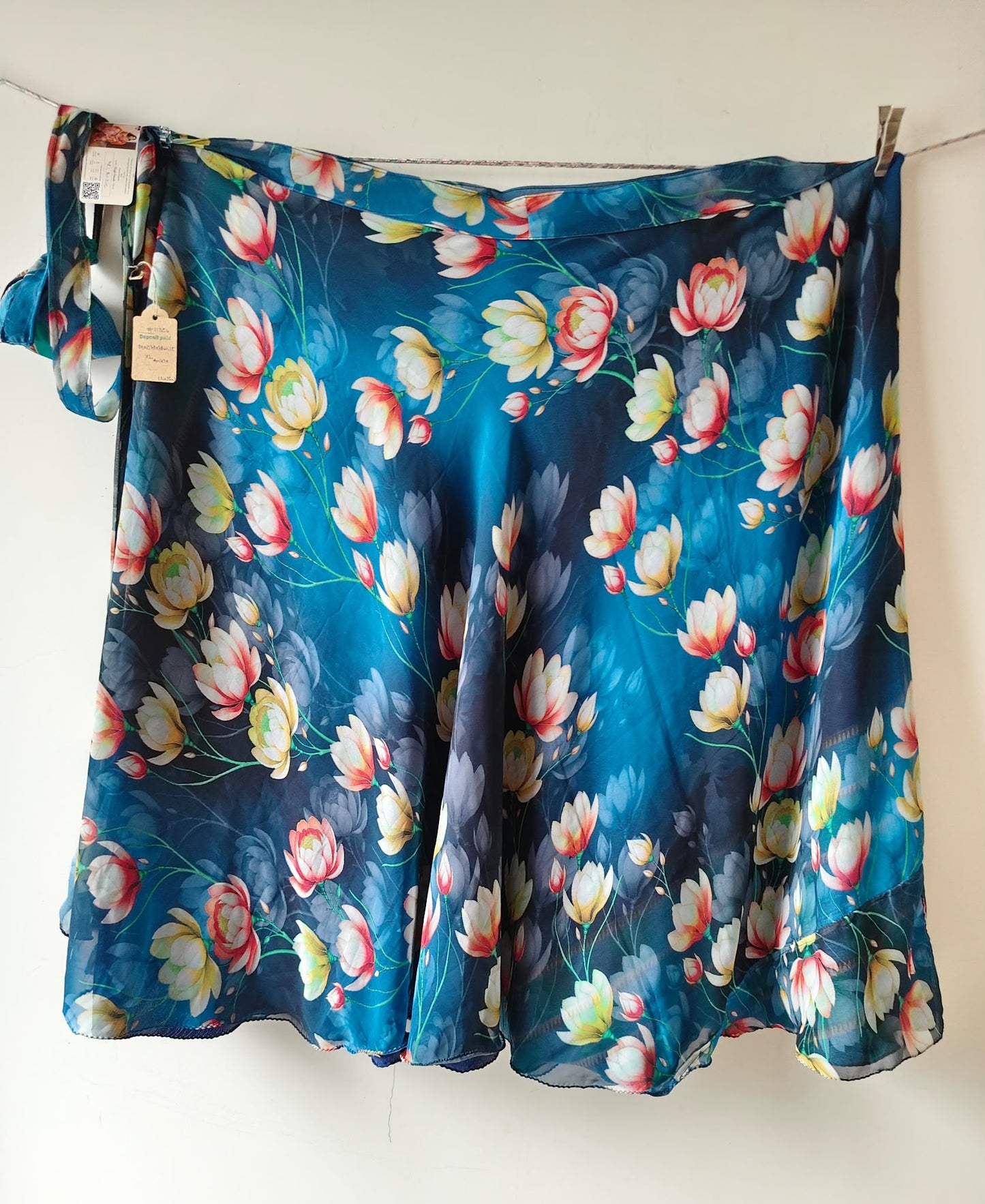 Machteld-Digital print Premium XL Ankle skirt