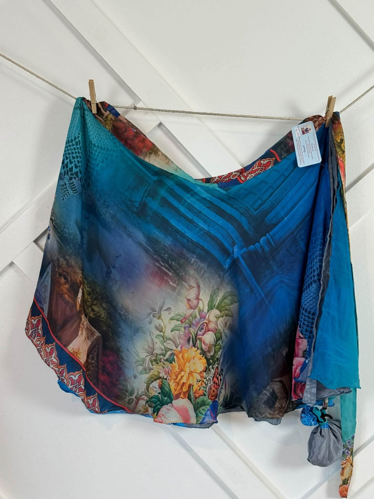 Digital print Premium XL mini skirt-112