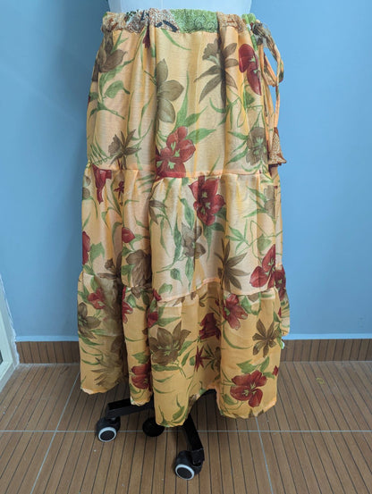 Christine.W-Dispatch payment for Festive Regular Ankle Drawstring Skaya Tiered Skirt