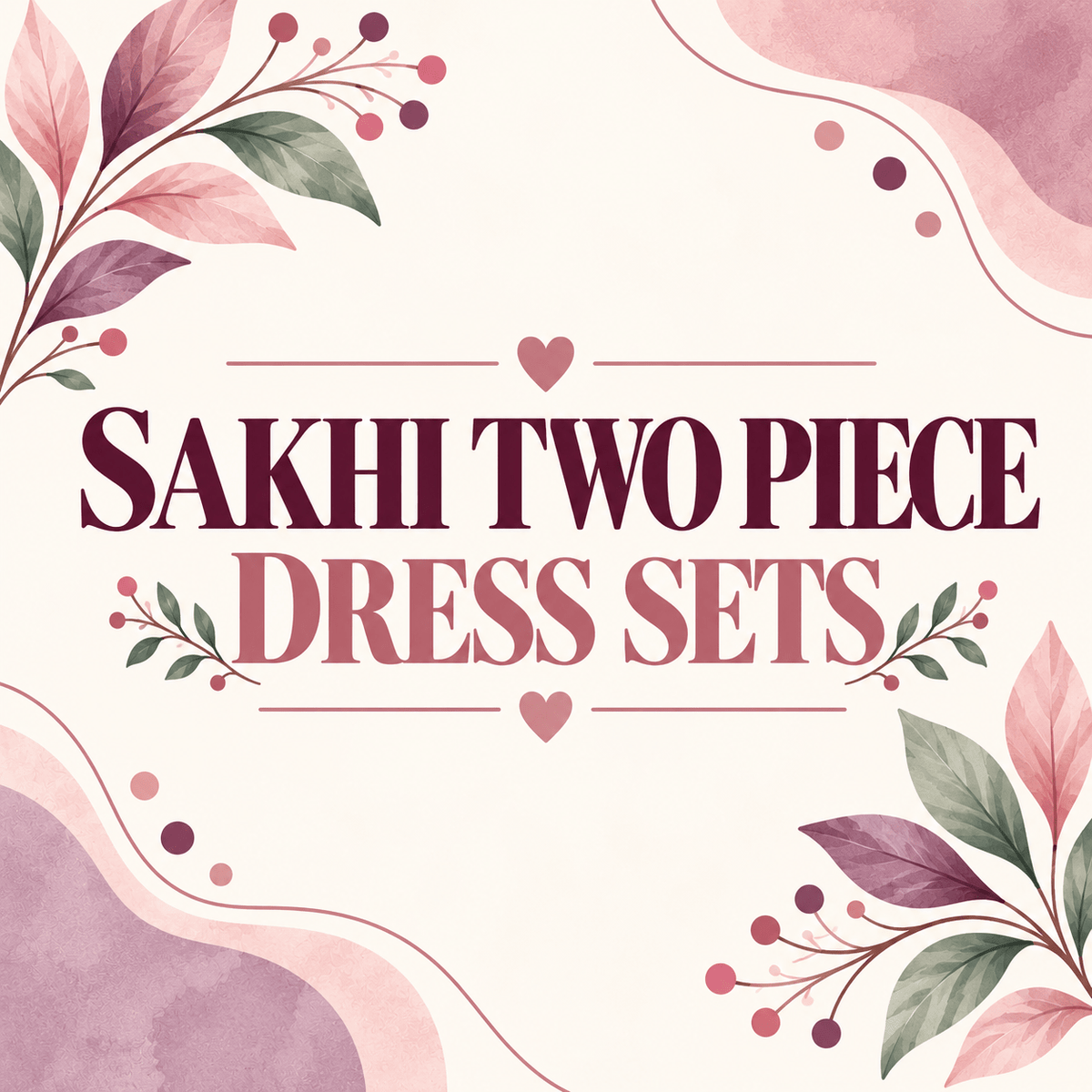 Sakhi Two Piece Dress Set - Rangeelaa- Fairtrade Sustainable Women's Clothing